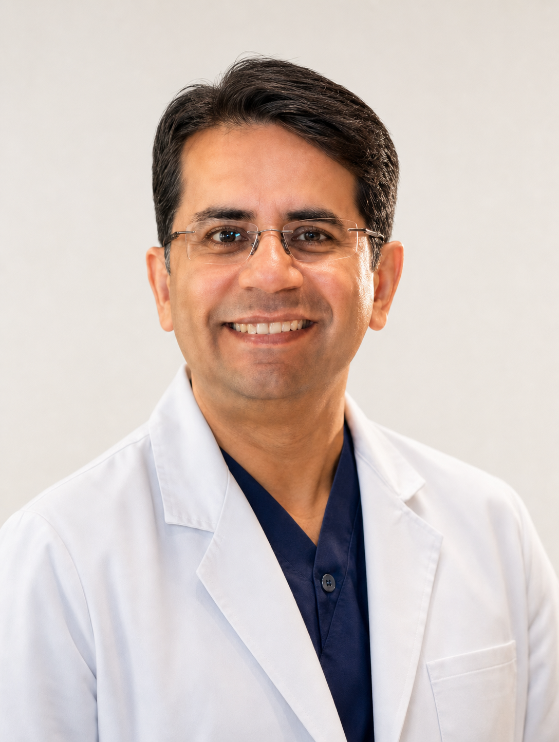 Portrait of Dr Neeraj Bijlani